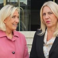 Cvijanović se sastala s liderkom radikalne desnice Francuske: Razgovarale o političkim prilikama u BiH