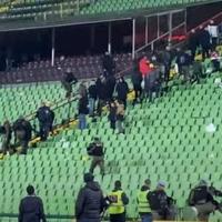 Video / Incident na tribinama Koševa poslije prekida utakmice Sarajevo - Borac