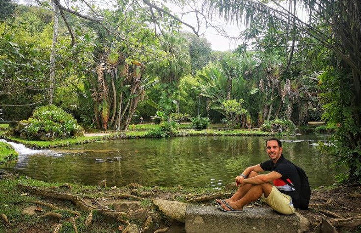 Dacešin u jednom od najvećih vrtova u Južnoj Americi