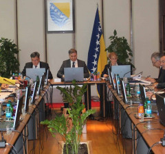 Sa sjednice Vijeća ministara Bosne i Hercegovine