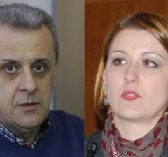 Dubravko Lovrenović i Lara Hedžić