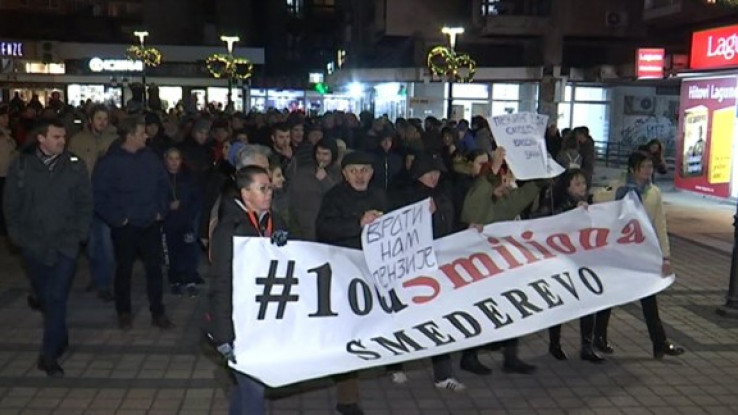 Protesti u Smederevu