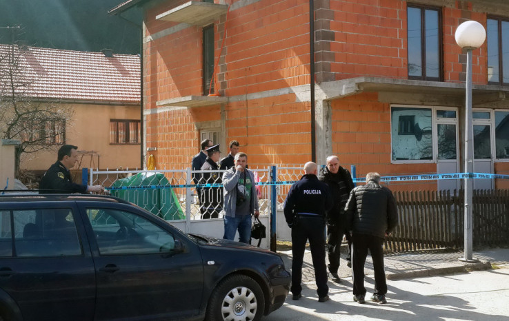 Uviđaj nakon ubistva starice Almase Bilkić