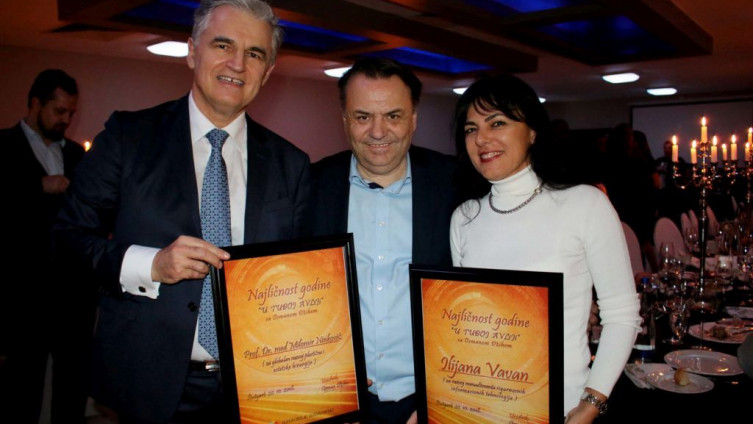 Dr. Ninković, Džiho i Vavan na dodjeli nagrada 