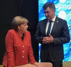 Sastanak Merkel i Plenkovića