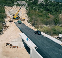 Gradnja ceste Stolac - Neum dobro napreduje