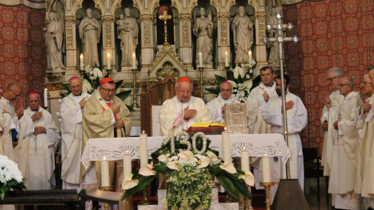Osobni tajnik pape Ivana Pavla II, kardinal Dživiš predvodio je misu 