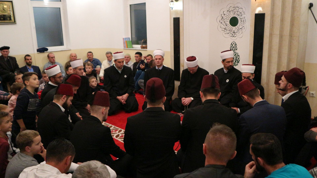 S večerašnje svečanosti u Čaršijskoj džamiji 