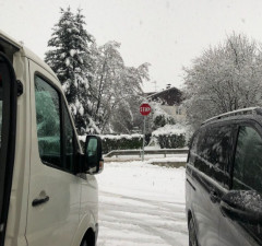 Snijeg napadao u Austriji