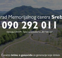 Broj za pomoć Memorijalnom centru Potočari
