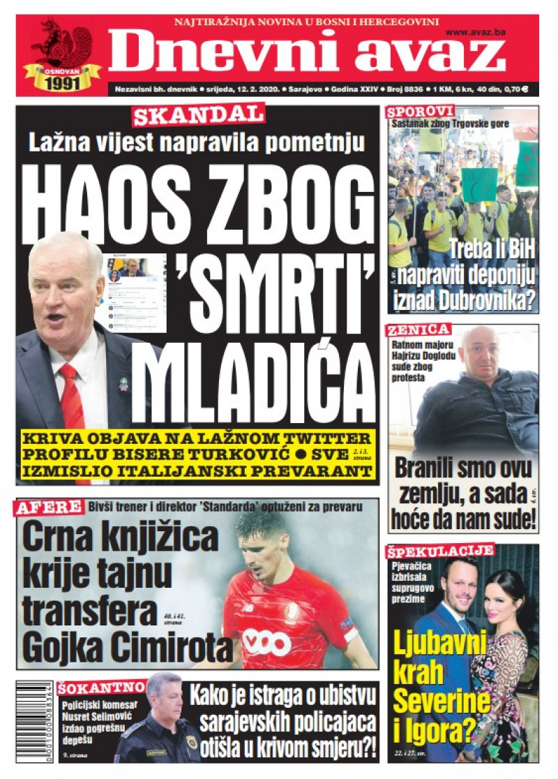 Avaz: BiH da napravi deponiju odmah iznad Dubrovnika Cover_big