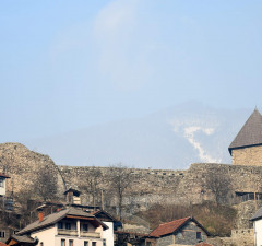 Tvrđava Vranduk:  Urušio se dio zida na južnoj strani tvrđave