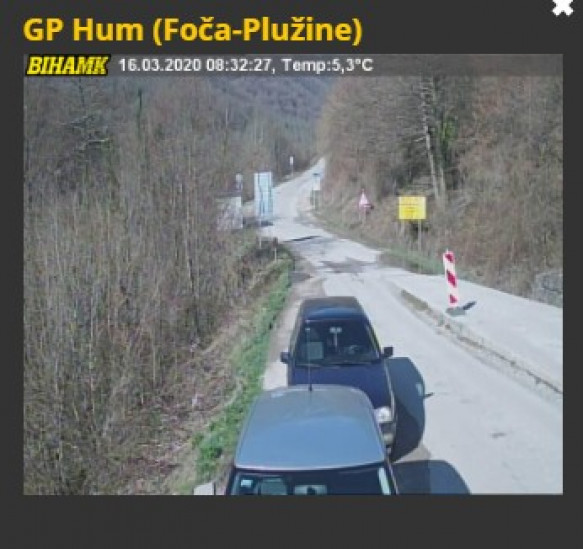 Stanje na nekim od graničnih prijelaza prema Crnoj Gori