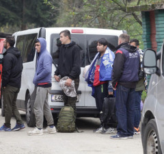 Migrant boravio u kampu Ušivak