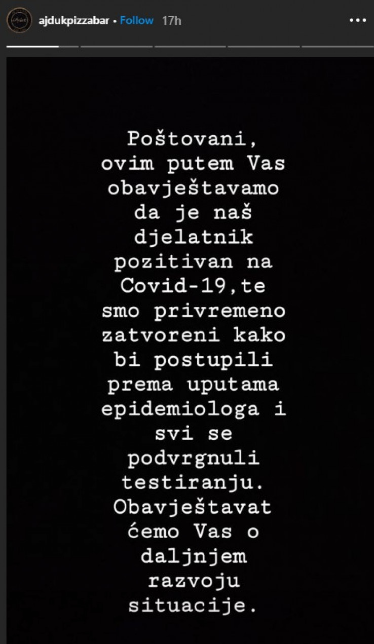 Objava na Instagramu - Avaz, Dnevni avaz, avaz.ba
