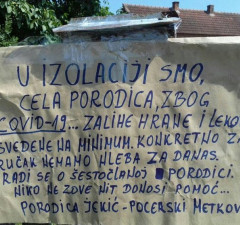Dvoje od šestoro ukućana porodice Jekić iz Pocerskog Metkovića, kod Šapca, pozitivno je na koronavirus