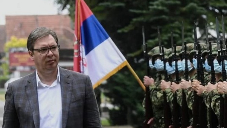 Predsjednik Srbije Aleksandar Vučić: Obišao bataljon