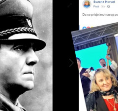 Članica HDZ-a objavila fotografiju Pavelića uz poruku „da se prisjetimo našeg poglavnika“