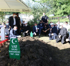 Salko Bukvarević pokopan u haremu Džindijske džamije