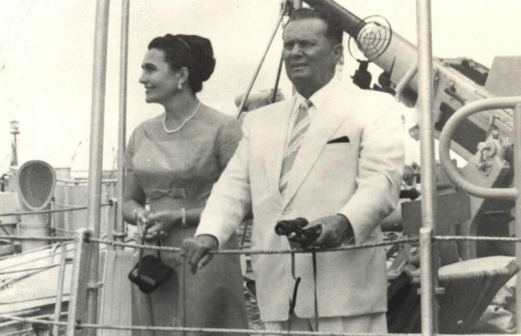 Godine 1966. i 1967. Tito na "Galebu" plovi za Egipat