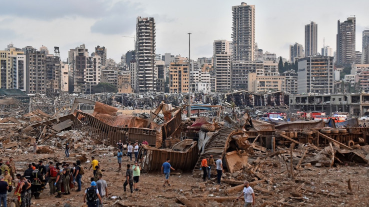 Bejrut nakon eksplozije