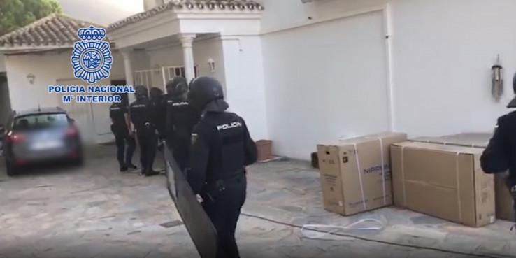 Policija upala u kuću u Malagi