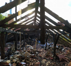 Požar uništio krovnu konstrukciju