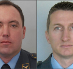Poginuli piloti Krsnik i Vasiljević