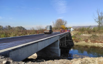 Danas je asfaltiran gornji dio mosta