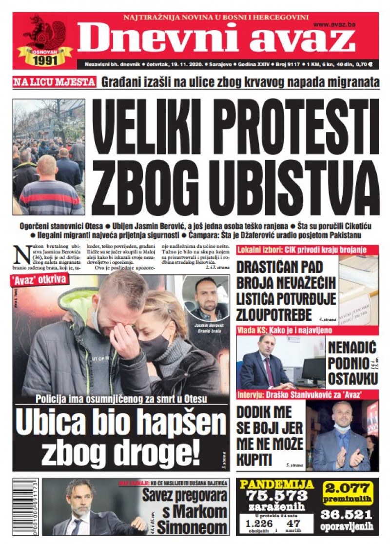 Ilidža: Migranti ubili 36-godišnjaka iz Hadžića - Page 2 Cover_big