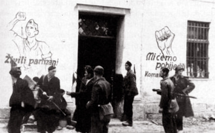 Ustaše u Tomislavgradu 1942. zatiču partizanski grafit koji najavljuje pobjedu
