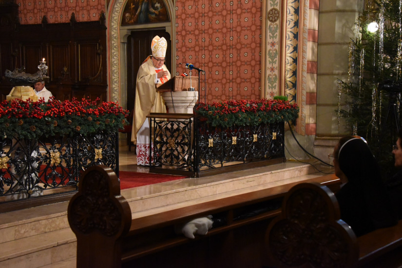 Sa Svete mise povodom Božića u Sarajevskoj katedrali Srca Isusova