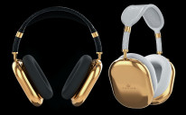 Slušalice su dizajnirane od rijetke krokodilske kože i čistog zlata
