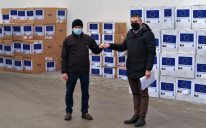 The protective equipment is part of the European Union's support to institutions in Bosnia and Herzegovina to help fight the Covid-19 pandemic
