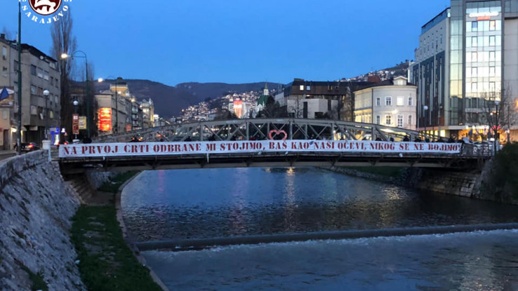 Parola navijača Sarajeva