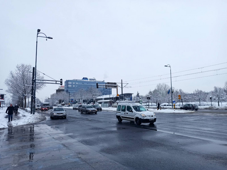 Snijeg u Sarajevu