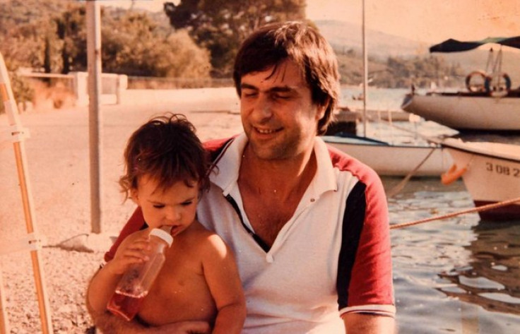 Godine 1985. u Slanom s kćeri Lanom Marijom 