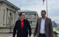 Senad Hadžifejzović i Aleksandar Vučić