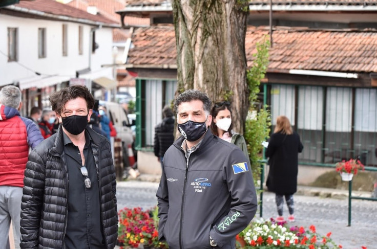 Šagolj i Tanović na setu