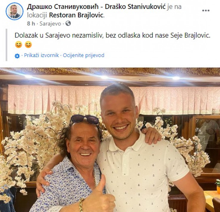 Objava Stanivukovića na Facebooku