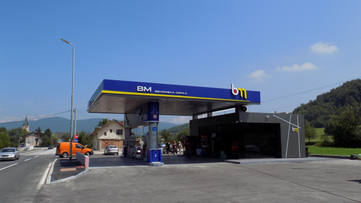 Benzinska pumpa u Lepenici