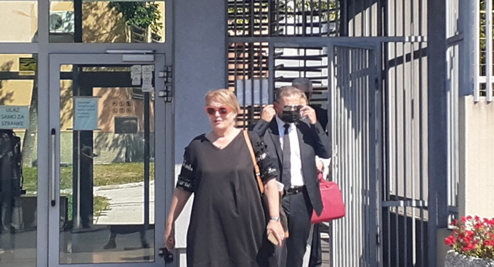 Osman Mehmedagić s advokatima izlazi iz Suda BiH