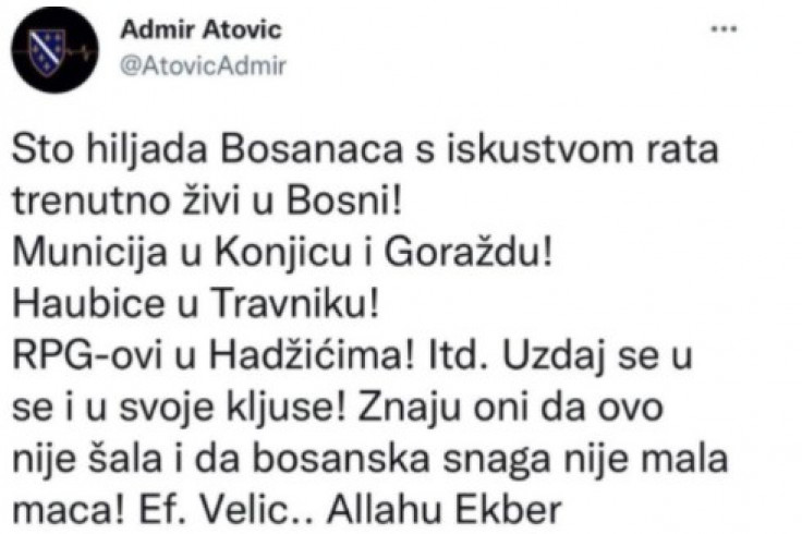 Status Admira Atovića