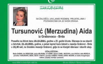 Osmrtnica Aide Tursunović