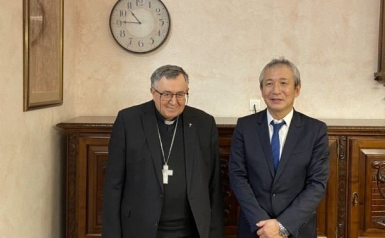 Kardinal Puljić sa japanskim ambasadorom