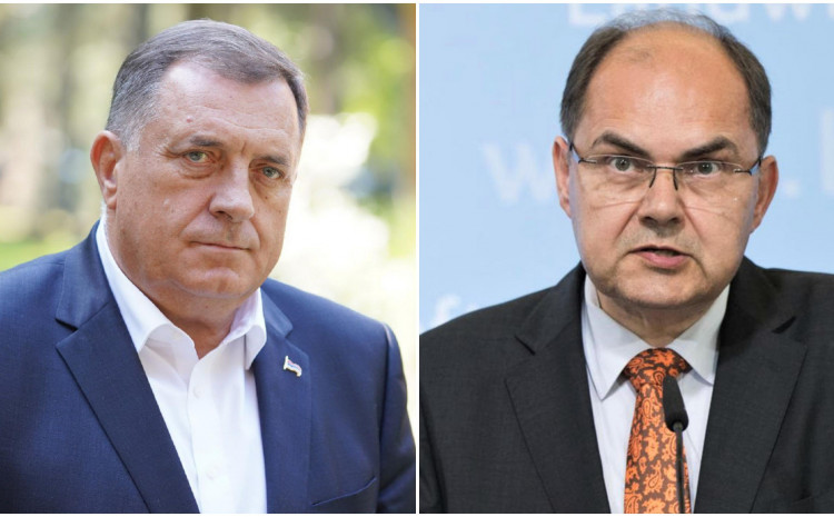 Milorad Dodik i Kristijan Šmit