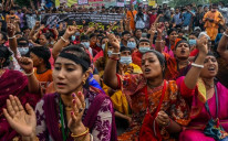 Bangladeški hindusi organiziraju demonstracije u Dhaki protiv vjerskog nasilja nad hindusima u zemlji