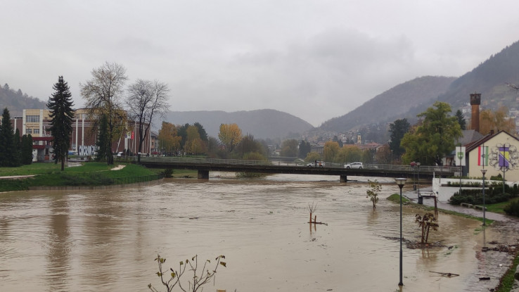 Rijeka Bosna za sada stvara najviše problema 