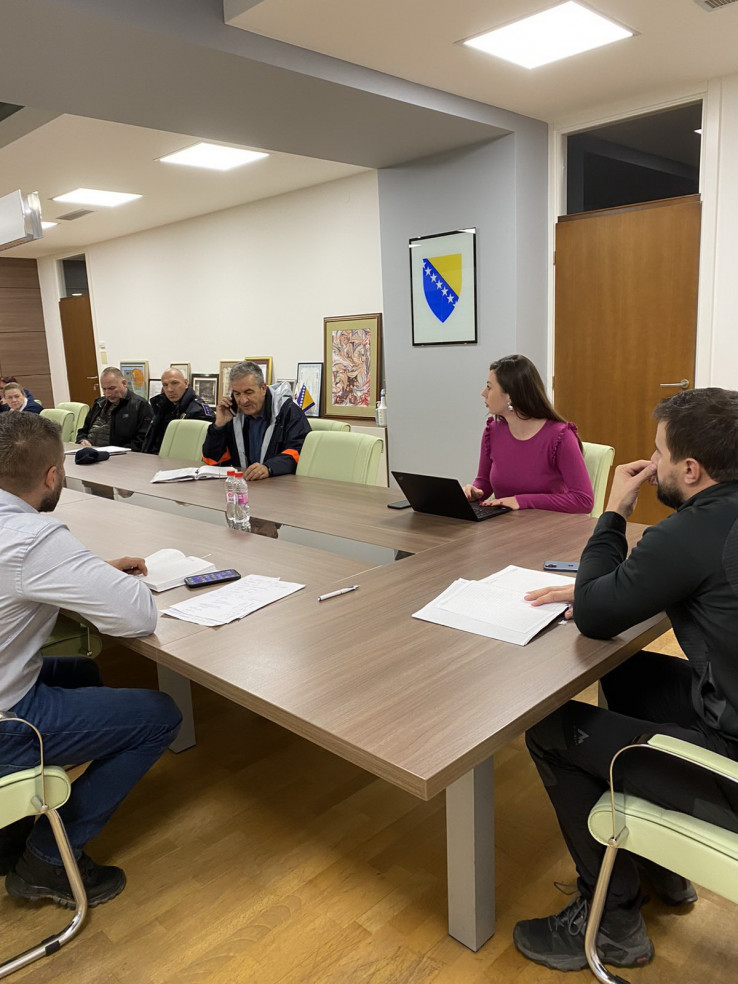 Održana III vanredna sjednica Štaba civilne zaštite Općine Ilidža