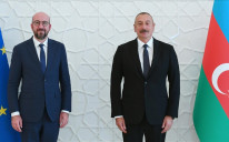 Charles Michel and Ilham Aliyev 